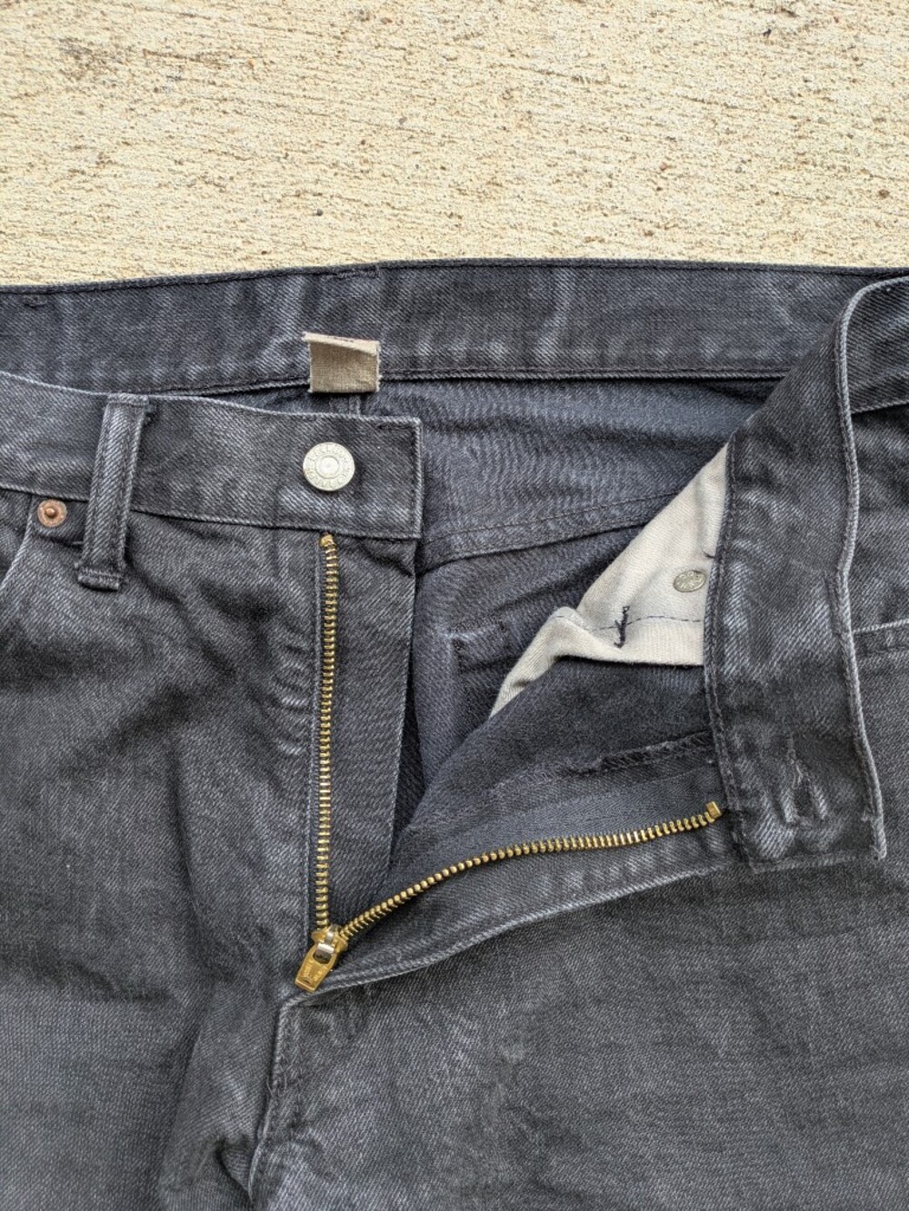 RRL Ralph Lauren Black Slim Narrow Jeans - Picture 6 of 11